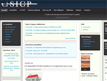 Tablet Screenshot of commissaires.fr